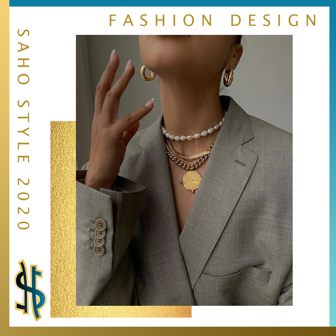 گردنبند های زنجیری –Chain necklaces