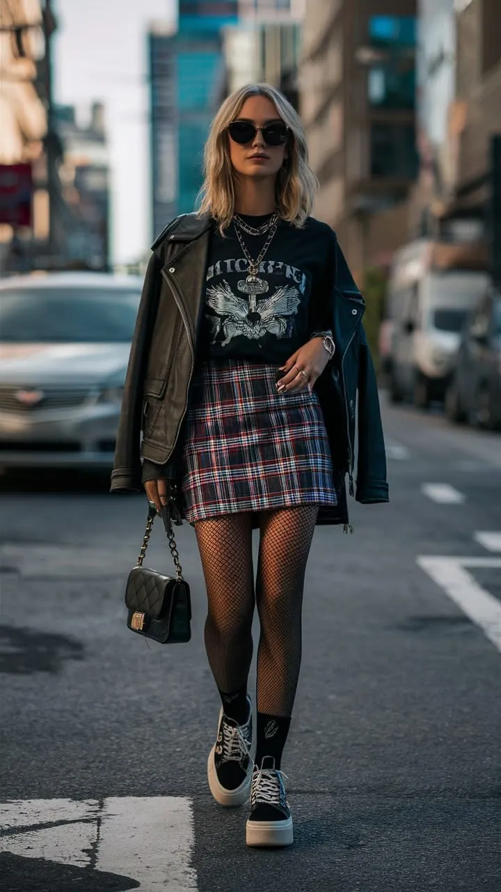 10 Cute Edgy Outfits Inspiration You Will Love!