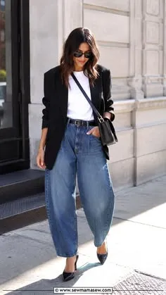 25 Barrel Jeans Outfit Ideas With Heels for___