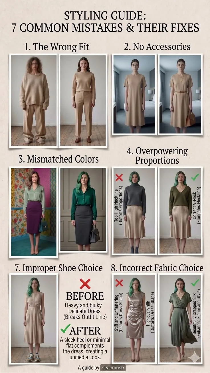 3 styling mistakes that can ruin your outfit (And how to Fix them) 3 styling mistakes that can ruin your outfit (And how to Fix them)
