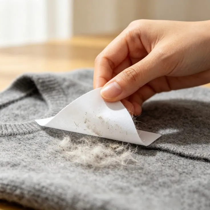 50PCS Disposable Lint Sticker Sheets Clothes Hair and Lint Remover 50PCS Disposable Lint Sticker Sheets Clothes Hair and Lint Remover