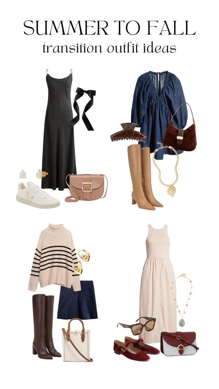 5 Summer to Fall Transition Styles • Sophie Marini (1) 5 Summer to Fall Transition Styles • Sophie Marini (1)