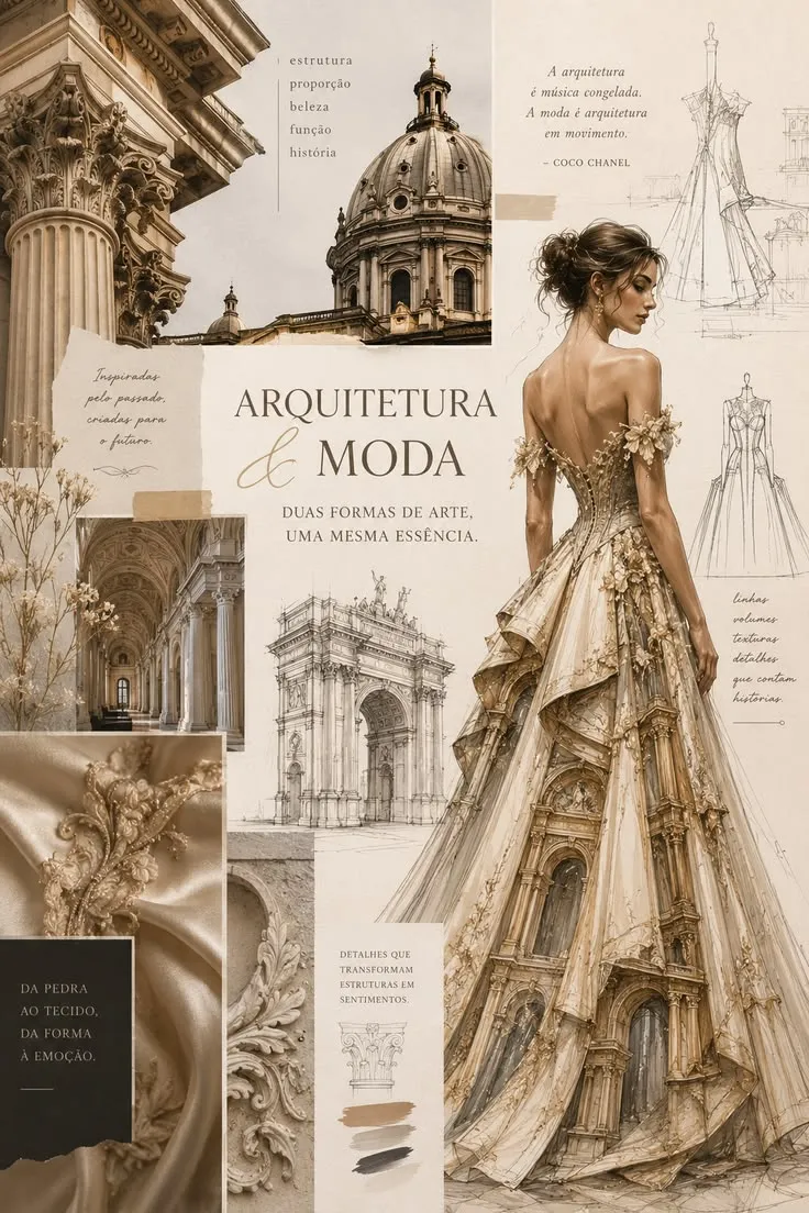 Arquitetura junto da moda