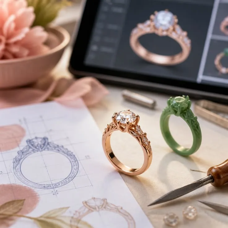 Behind the Bench_ Our Full Custom Diamond Bridal Process Behind the Bench_ Our Full Custom Diamond Bridal Process