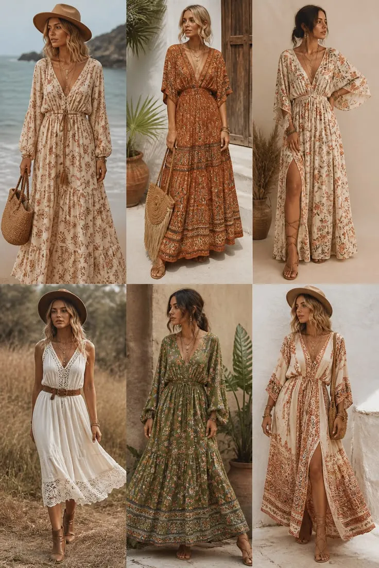 Boho Chic Fashion Ideas for Effortless Style 🌿 Boho Chic Fashion Ideas for Effortless Style 🌿