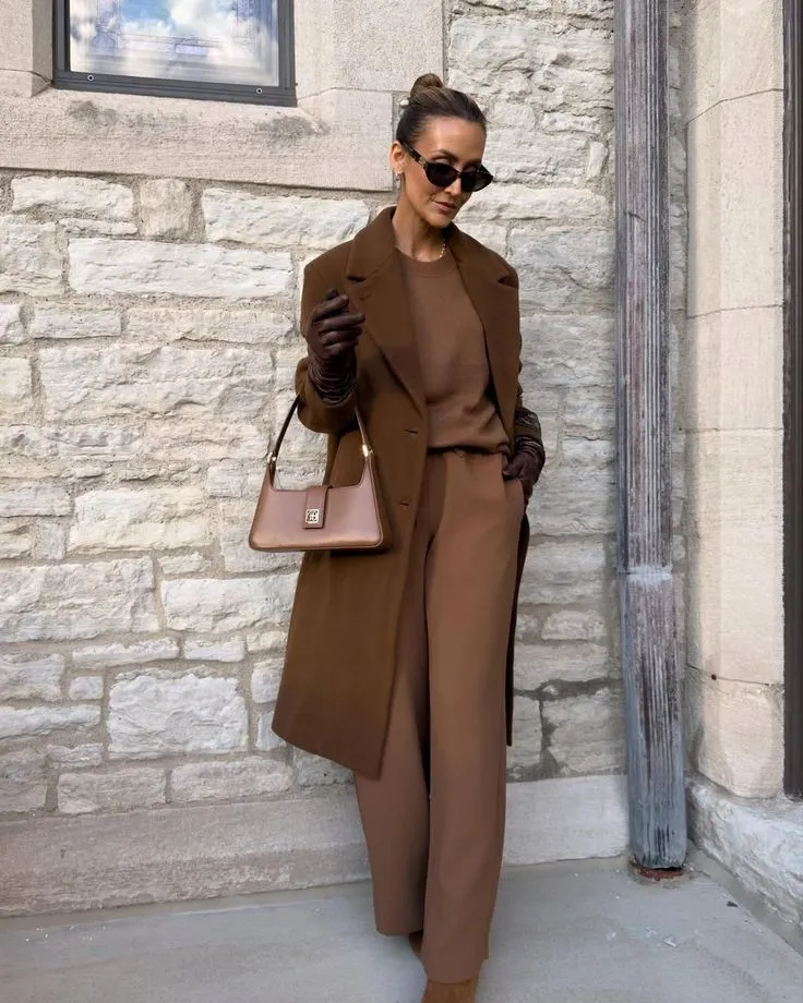 Brown Monochrome Outfits for Women Brown Monochrome Outfits for Women