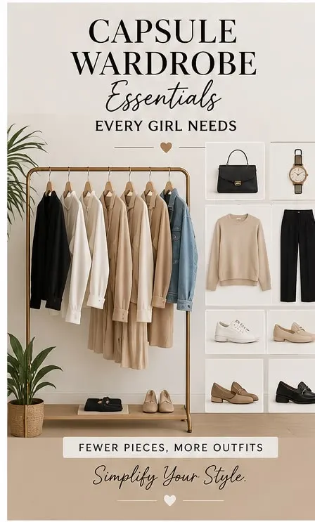 Capsule wardrobe essentials every woman needs (1) Capsule wardrobe essentials every woman needs (1)