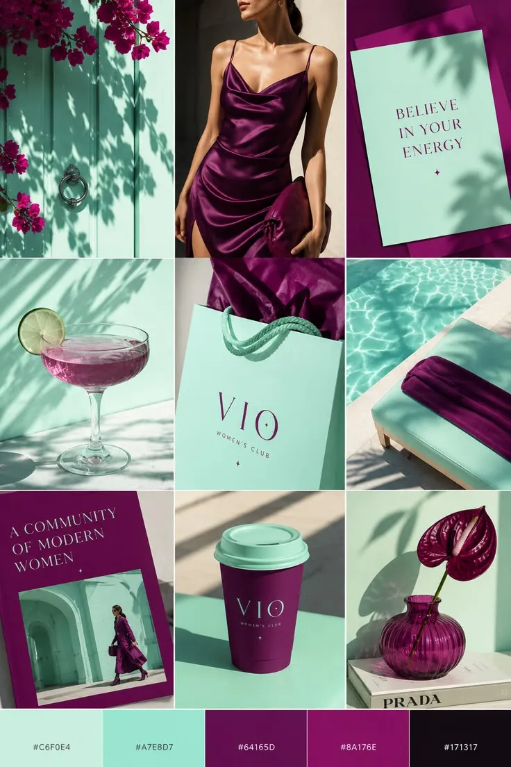 Color Moodboard & Visual identity Color Moodboard & Visual identity