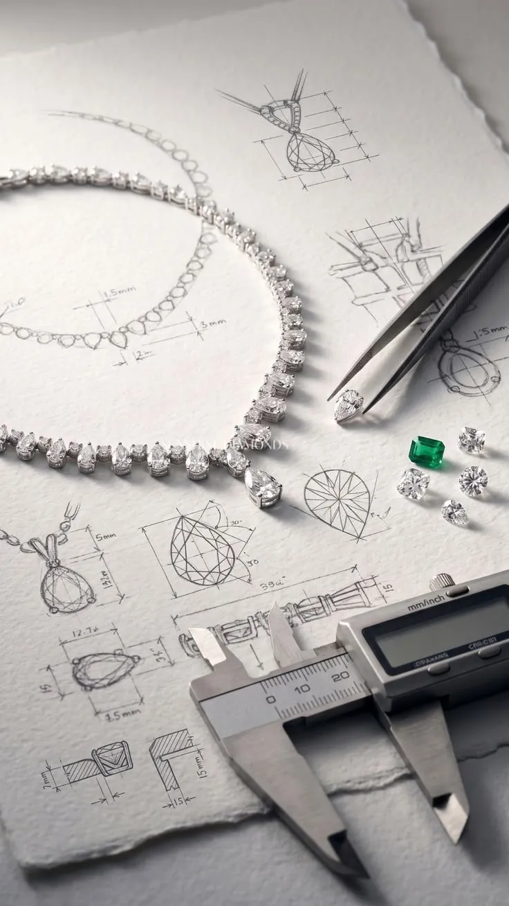 Custom Diamond Jewellery Design _ Bespoke Diamond Necklace & Fine Jewellery Custom Diamond Jewellery Design _ Bespoke Diamond Necklace & Fine Jewellery