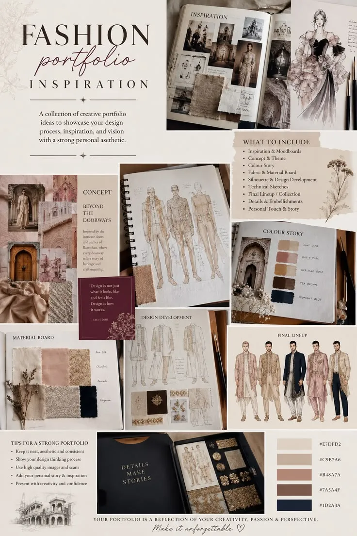 Fashion Portfolio That Stands Out Tips • Inspiration • Aesthetic Ideas (1) Fashion Portfolio That Stands Out Tips • Inspiration • Aesthetic Ideas (1)