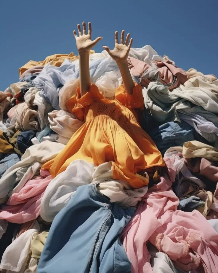 Fashion shouldn’t cost the earth 🌎- connect the 🧵- support sustainable fashion_