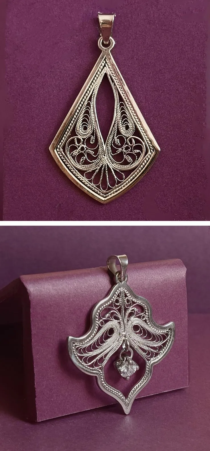 Filigree necklace