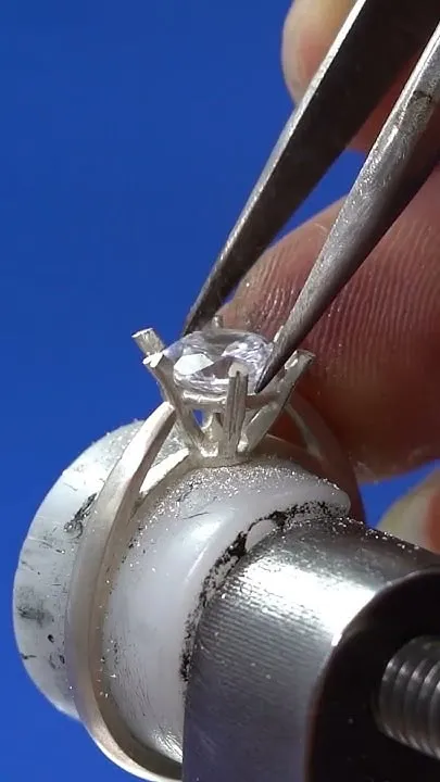From Goldsmith to Master Jeweler_ The Art of Stone Setting in Diamond Rings