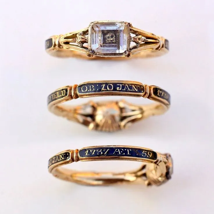 Georgian mourning ring Georgian mourning ring