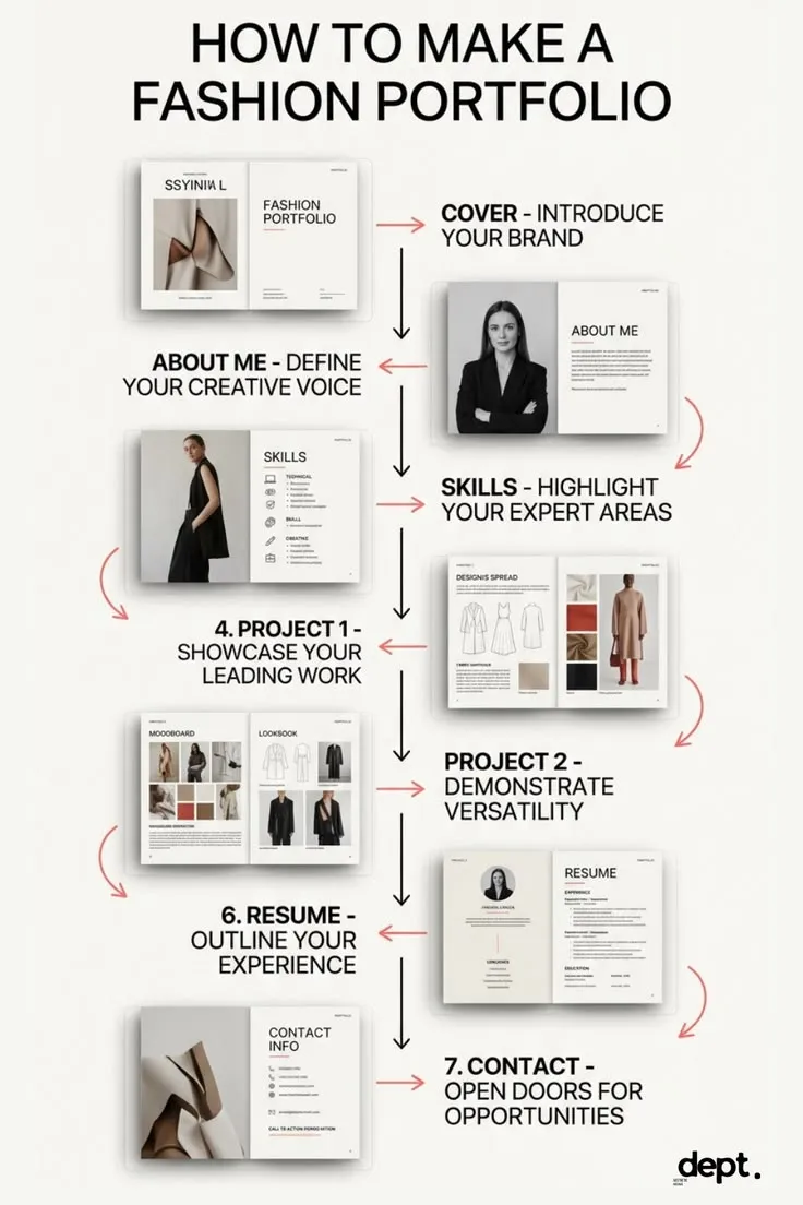 How To Make A Fashion Portfolio _ Step-by-Step Guide How To Make A Fashion Portfolio _ Step-by-Step Guide