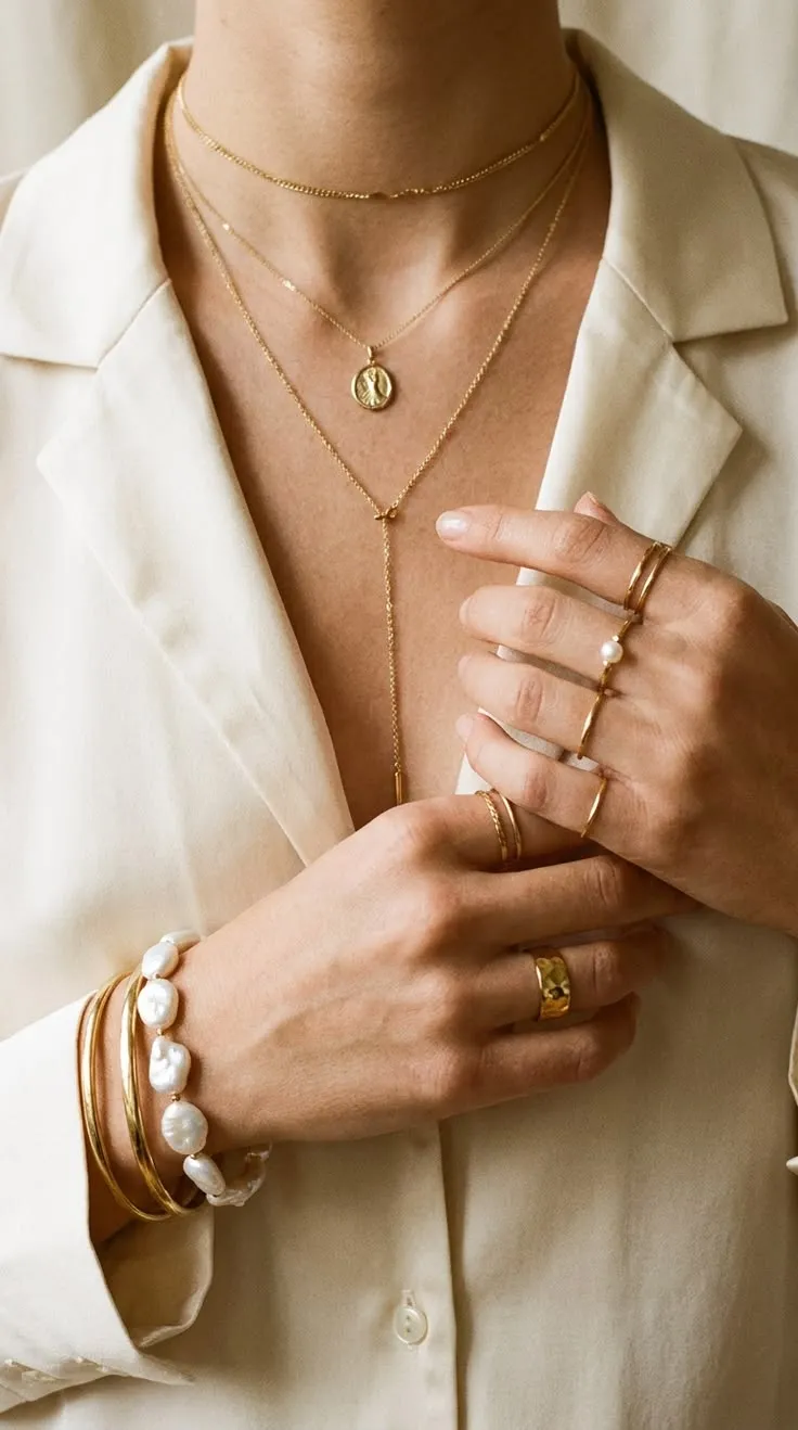 How to Stack Jewelry Like a Stylist (Without Looking Cluttered) How to Stack Jewelry Like a Stylist (Without Looking Cluttered)