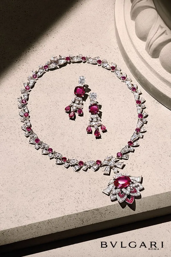Italian design of Bvlgari Fine Jewelry