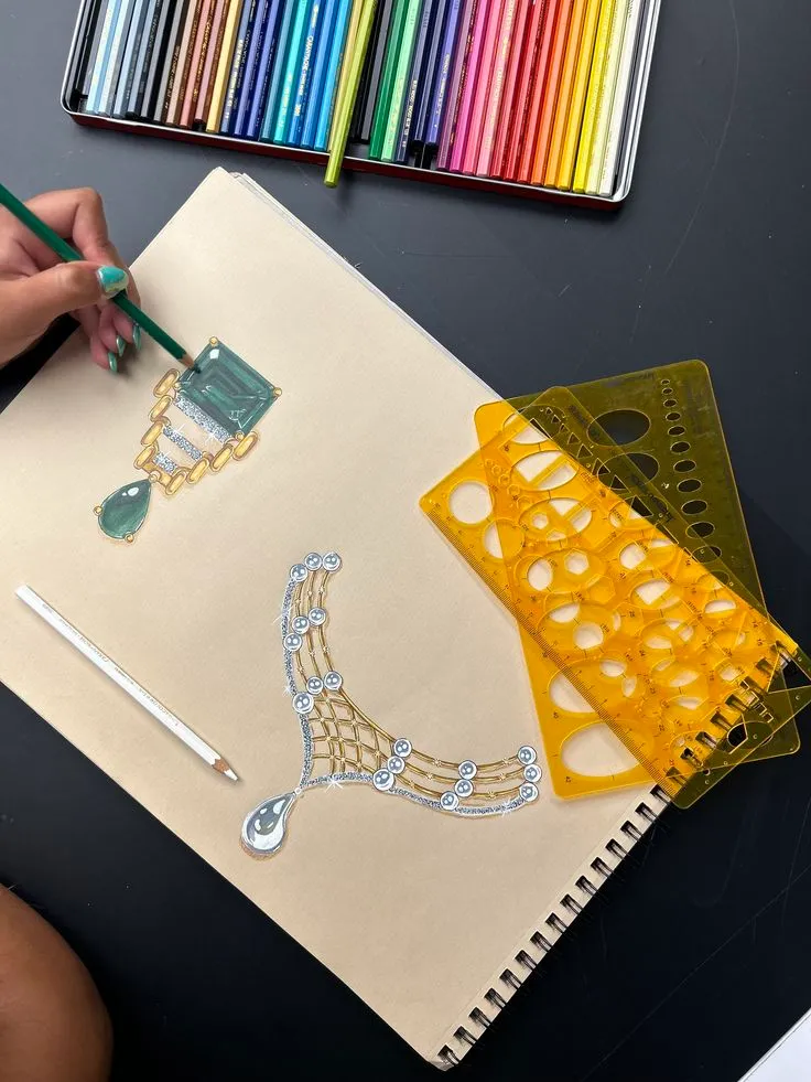 Jewelry Drawing Jewelry Drawing