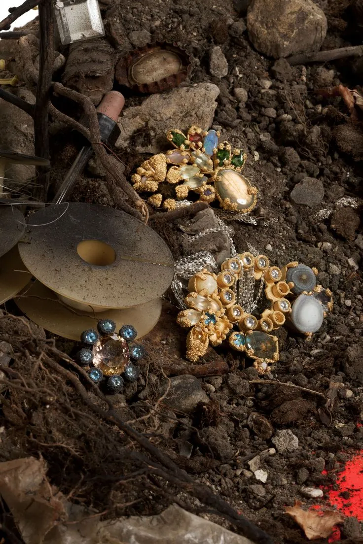 Lost and found - pendants and ring by Pernille Mouritzen