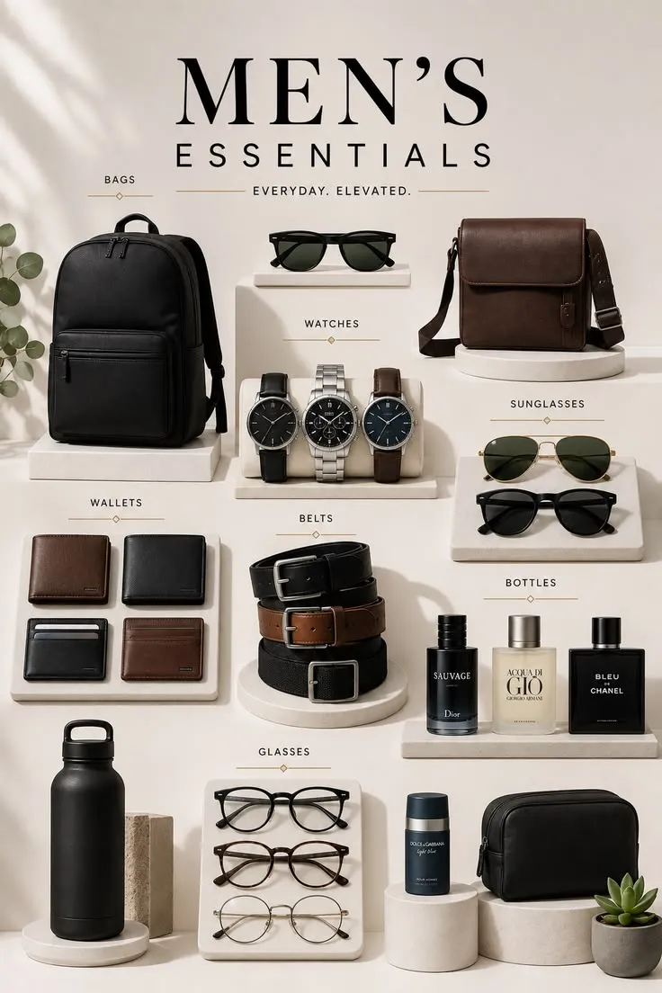MEN’S EVERYDAY ACCESSORIES _ BEST STYLE ESSENTIALS EVERY MAN NEEDS MEN’S EVERYDAY ACCESSORIES _ BEST STYLE ESSENTIALS EVERY MAN NEEDS