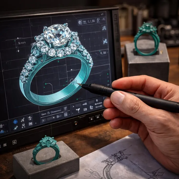 💻 CAD MODELING – PRECISION MEETS TECHNOLOGY 💍 💻 CAD MODELING – PRECISION MEETS TECHNOLOGY 💍