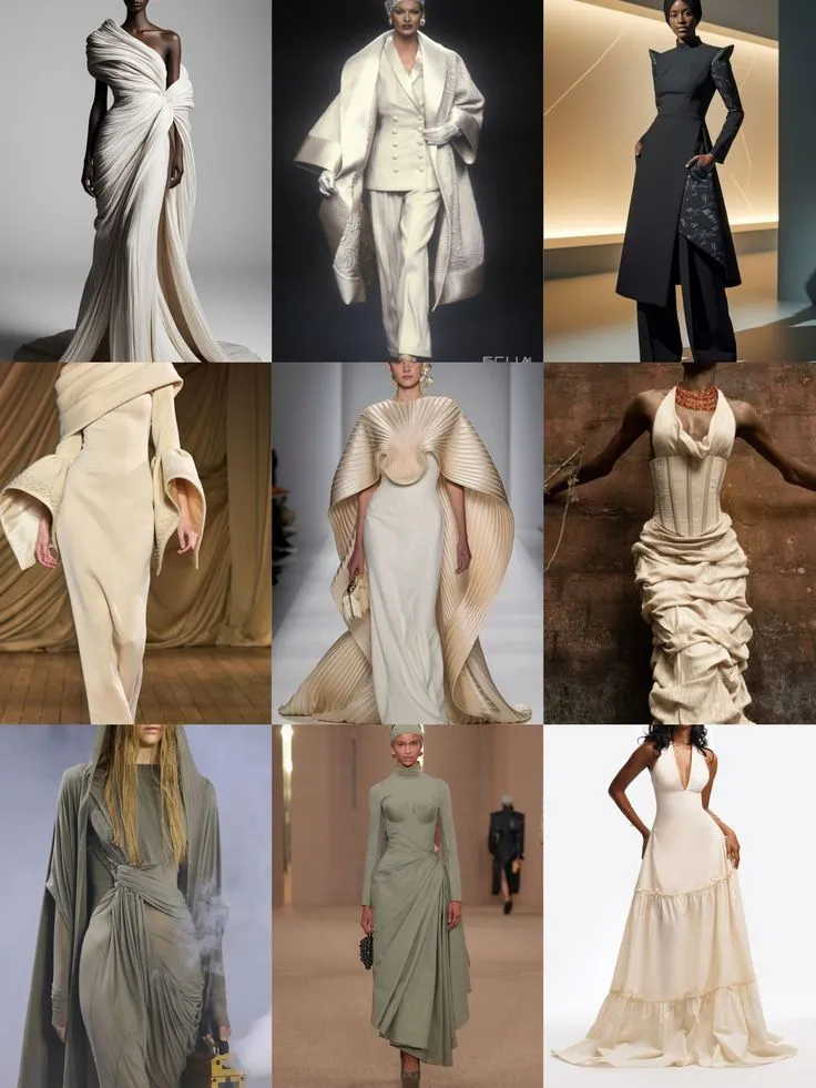 _Divine Silhouettes_ The Art of High Fashion Dresses_