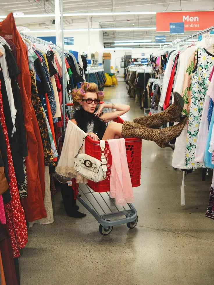 maddi steiner _ we’re going THRIFTING 🛍️⭐️🎀 every Wednesday at 11 AM pst on @twitch ! _ Instagram