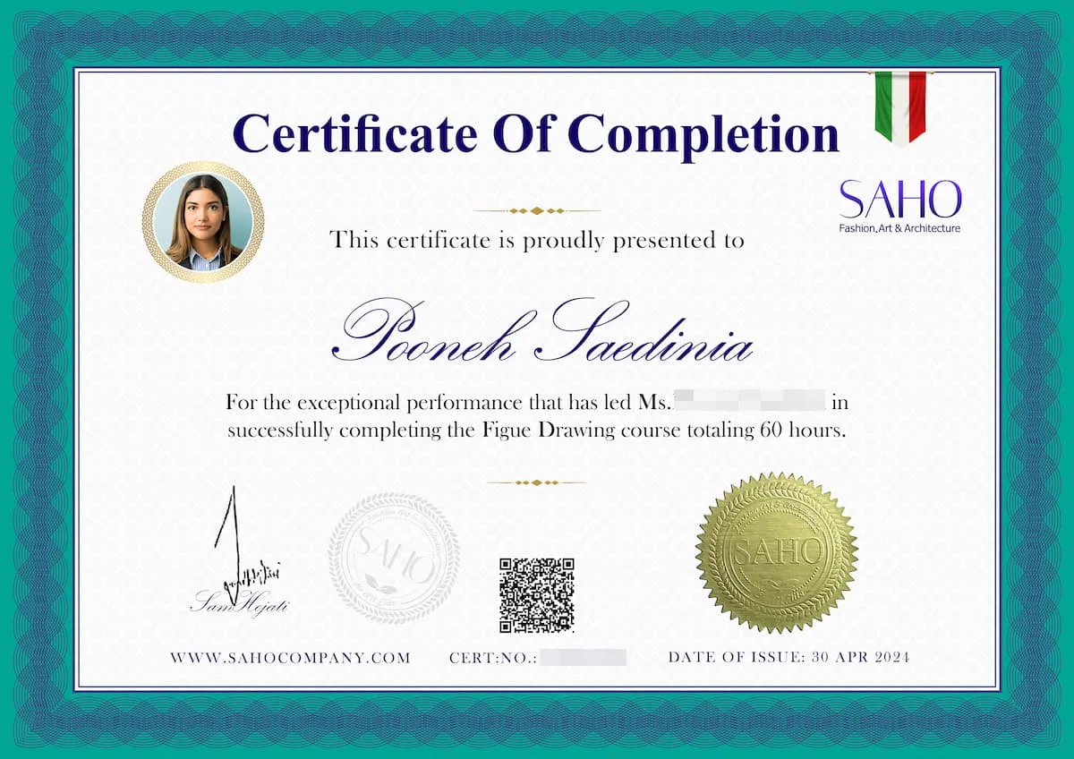 نمونه مدرک دوره کوتاه‌مدت