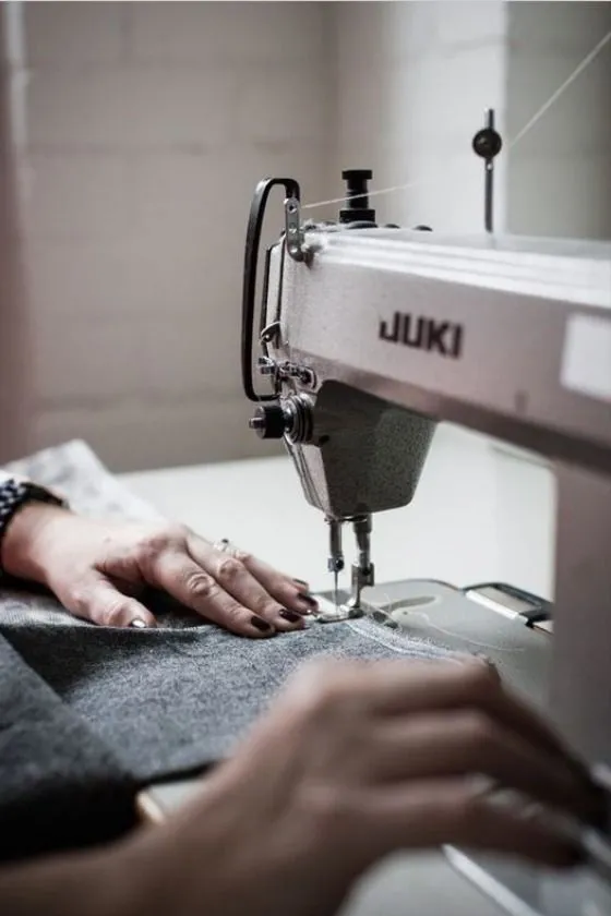 Hand-sewn clothes are much warmer to wear