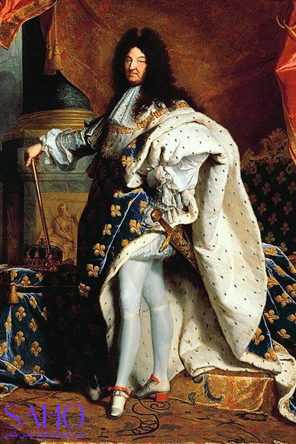 Louis XIV’s jabot- دستمال سینه چین دار لویی